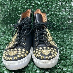 Jeffrey Campbell Adam lion black trainer
